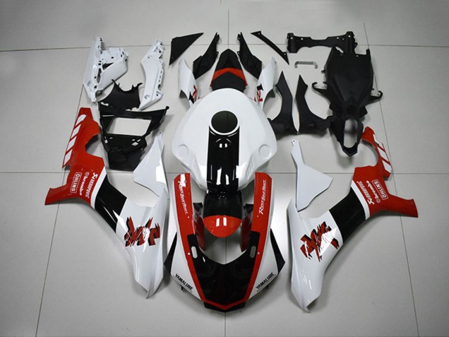 2015-2019 Yamaha YZF R1 Motorcycle Fairings - White Red Black GYTR