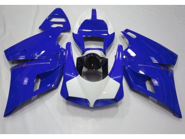 1993-2005 Gloss Blue & White Ducati Ducati 996 748 916 998 Motorcycle Fairings
