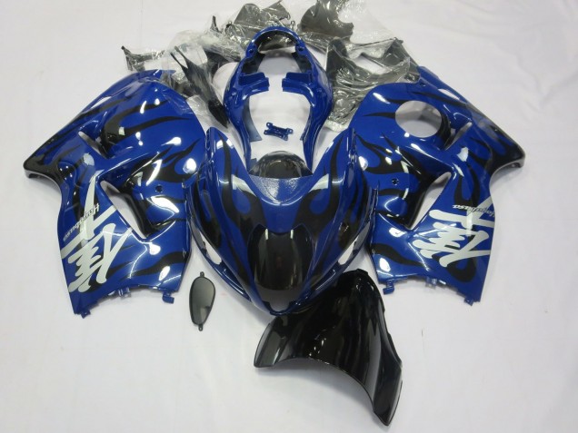 1997-2007 Deep Blue Suzuki GSXR 1300 Hayabusa Motorcycle Fairings