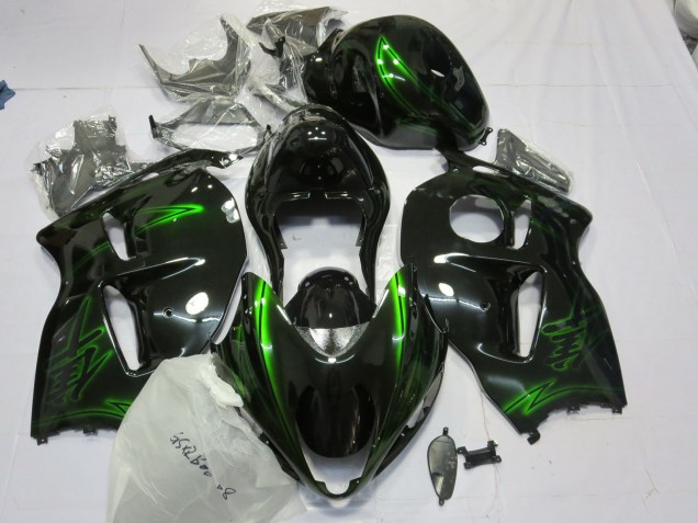 1997-2007 Electric Green Suzuki GSXR 1300 Hayabusa Motorcycle Fairings
