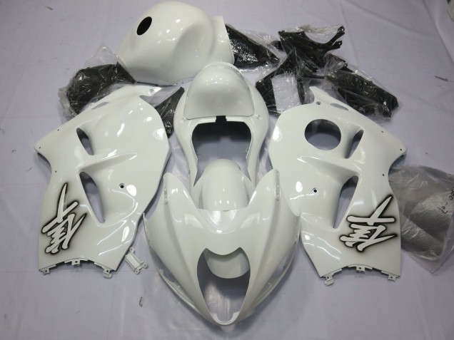 1997-2007 Gloss White Suzuki GSXR 1300 Hayabusa Motorcycle Fairings
