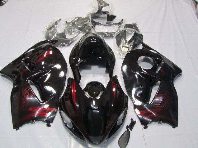 1997-2007 Red Deep Gloss Suzuki GSXR 1300 Hayabusa Motorcycle Fairings