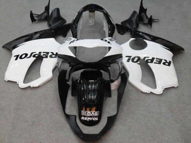 1999-2000 White Repsol Honda CBR600 F4 Motorcycle Fairings