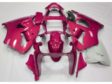 2000-2002 Candy Red Kawasaki ZX6R Motorcycle Fairings