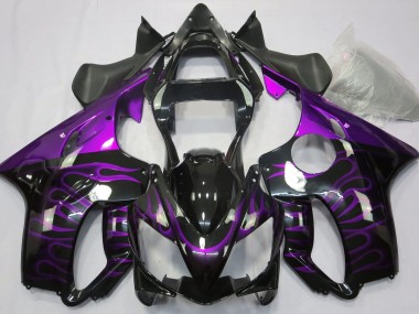 2001-2003 Purple Flame Honda CBR600 F4i Motorcycle Fairings