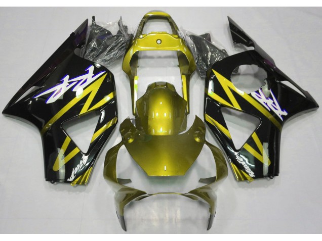 2002-2003 Electric Yellow Honda CBR954RR Motorcycle Fairings