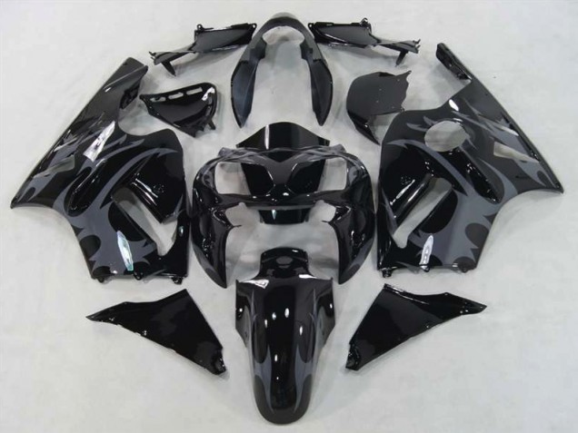 2002-2005 Black Warrior Kawasaki ZX12R Motorcycle Fairings