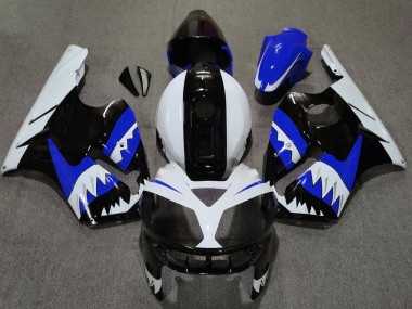 2002-2005 Blue Shark Kawasaki ZX12R Motorcycle Fairings