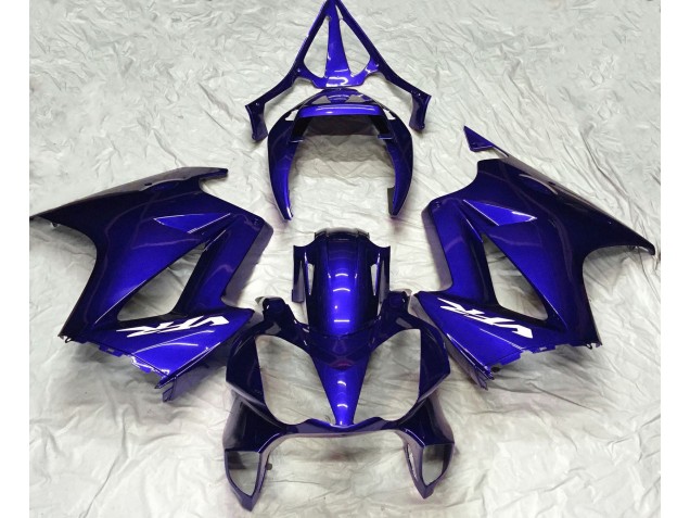 2002-2012 Deep Blue Plain Honda VFR800 Motorcycle Fairings