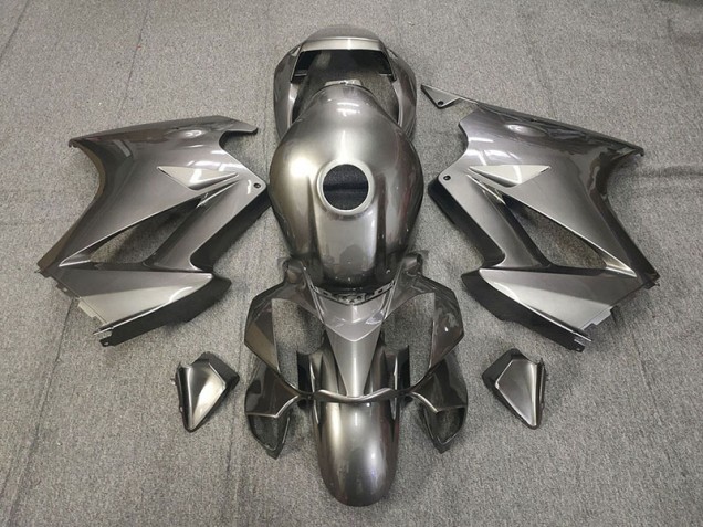 2002-2012 Gloss Grey Honda VFR800 Motorcycle Fairings