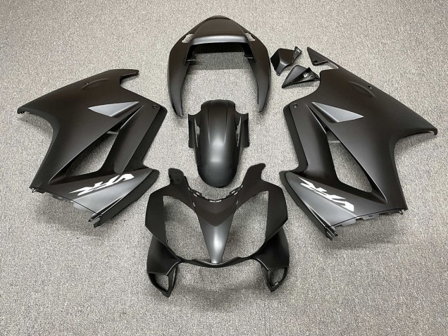 2002-2012 Matte Black Honda VFR800 Motorcycle Fairings