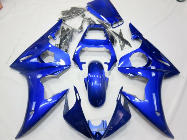 2003-2004 Gloss Blue Yamaha R6 Motorcycle Fairings