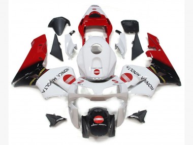 2003-2004 Konica Red Honda CBR600RR Motorcycle Fairings