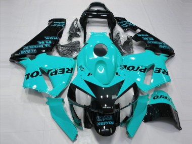 2003-2004 Light Blue Repsol Honda CBR600RR Motorcycle Fairings