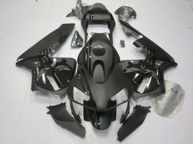 2003-2004 Matte Black Honda CBR600RR Motorcycle Fairings