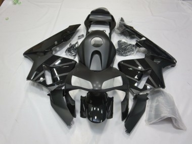 2003-2004 Matte Black Honda CBR600RR Motorcycle Fairings