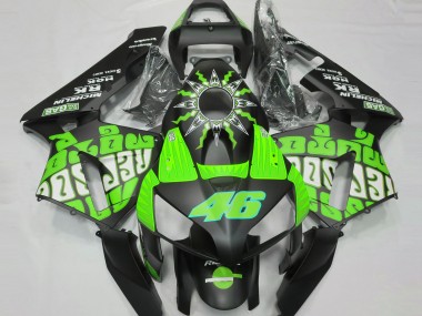 2003-2004 Slime Green Rossi Repsol Honda CBR600RR Motorcycle Fairings
