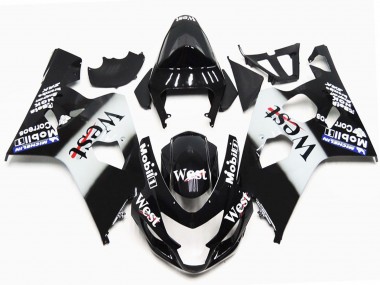2004-2005 Gloss west OEM Style Suzuki GSXR 600-750 Motorcycle Fairings