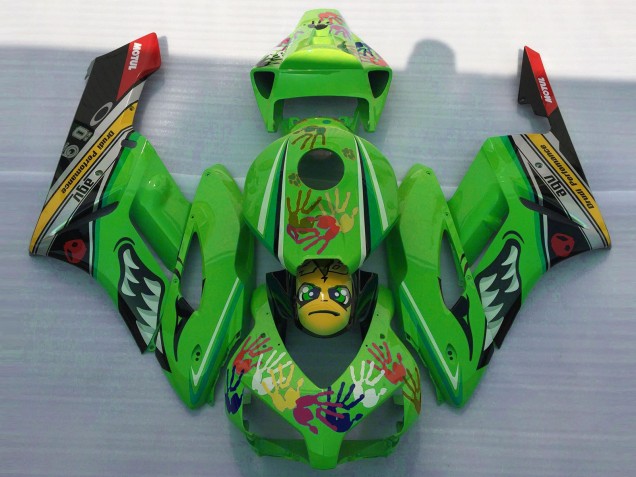2004-2005 Green Shark Honda CBR1000RR Motorcycle Fairings