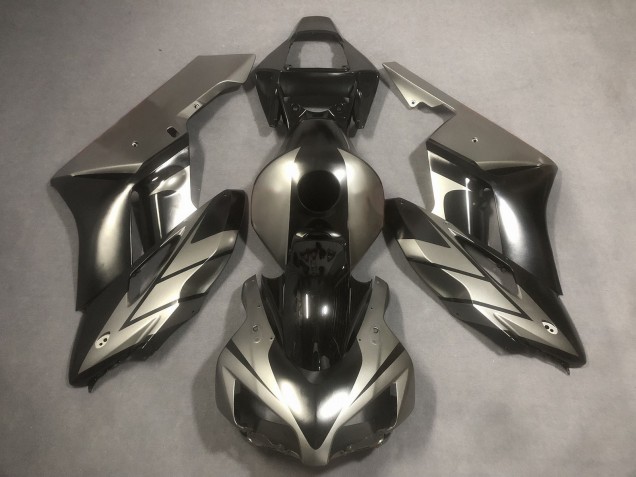2004-2005 Matte Grey and Black Honda CBR1000RR Motorcycle Fairings