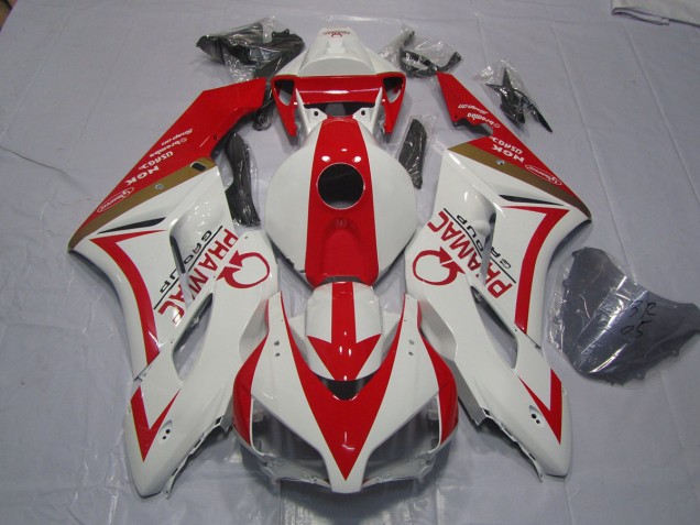 2004-2005 Red Gold Special Design Honda CBR1000RR Motorcycle Fairings