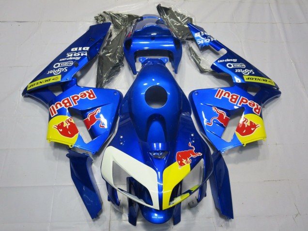2005-2006 Blue RedBull Style Honda CBR600RR Motorcycle Fairings