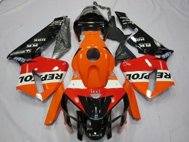 2005-2006 Classic Repsol Honda CBR600RR Motorcycle Fairings