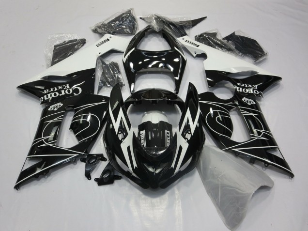 2005-2006 Corona Extra Kawasaki ZX6R Motorcycle Fairings