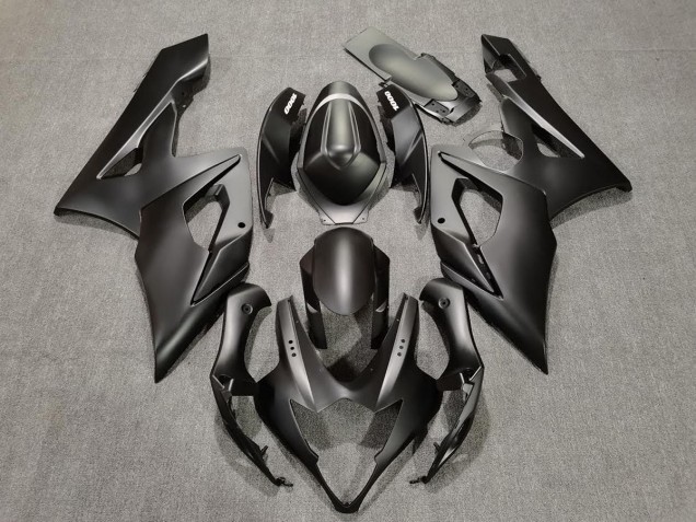 2005-2006 Matte Silver Suzuki GSXR 1000 Motorcycle Fairings