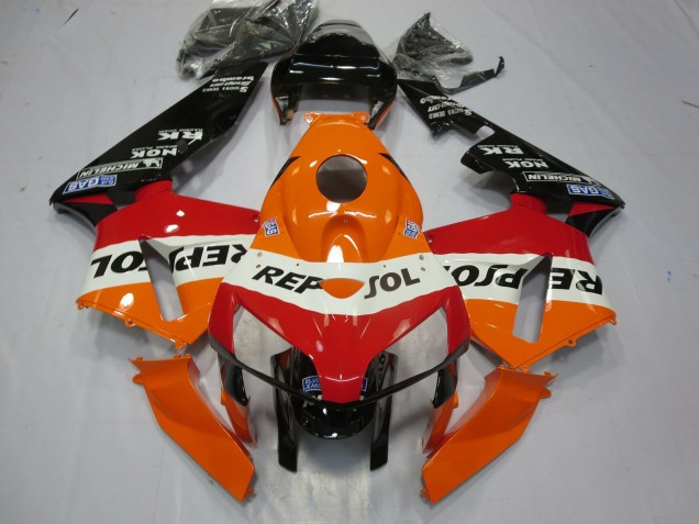 2005-2006 Repsol Design Honda CBR600RR Motorcycle Fairings