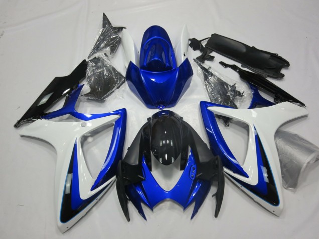2006-2007 Gloss No Decal Suzuki GSXR 600-750 Motorcycle Fairings