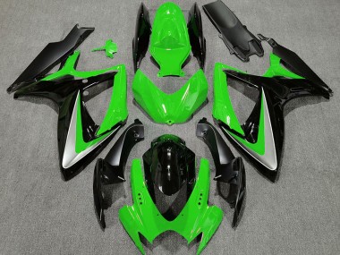 2006-2007 Green OEM Style Suzuki GSXR 600-750 Motorcycle Fairings