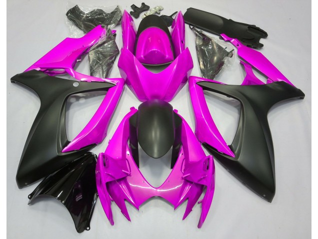 2006-2007 Hot Pink Suzuki GSXR 600-750 Motorcycle Fairings