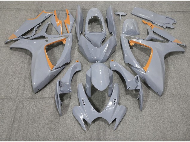 2006-2007 Nardo and Orange Trim Suzuki GSXR 600-750 Motorcycle Fairings