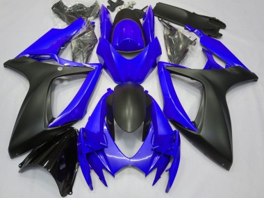 2006-2007 Ocean Blue Suzuki GSXR 600-750 Motorcycle Fairings