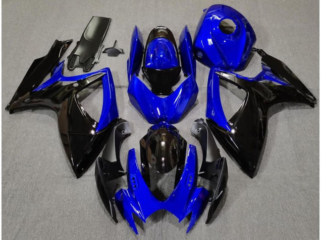 2006-2007 Pearl Blue Special Suzuki GSXR 600-750 Motorcycle Fairings