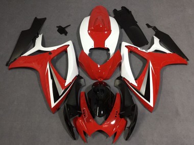 2006-2007 Red Style Suzuki GSXR 600-750 Motorcycle Fairings