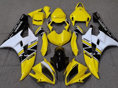 2006-2007 Yellow OEM Style Yamaha R6 Motorcycle Fairings