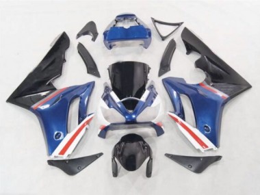 2006-2008 Blue / Red and White Triumph Daytona 675 Motorcycle Fairings