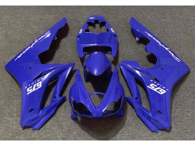 2006-2008 Gloss Blue Triumph Daytona 675 Motorcycle Fairings