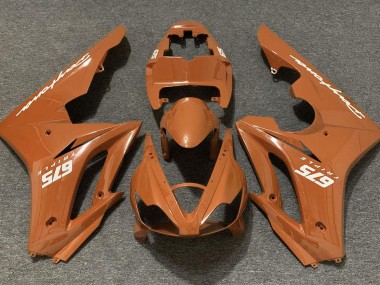 2006-2008 Gloss Orange Triumph Daytona 675 Motorcycle Fairings