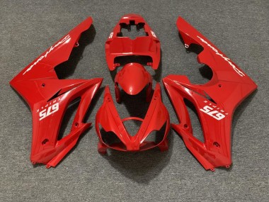 2006-2008 Gloss Red Triumph Daytona 675 Motorcycle Fairings
