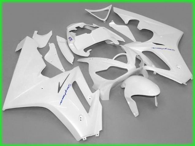 2006-2008 Gloss White Triumph Daytona 675 Motorcycle Fairings