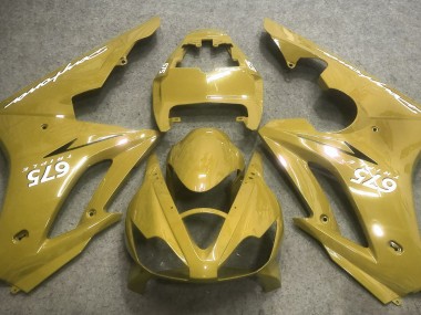 2006-2008 Gold Triumph Daytona 675 Motorcycle Fairings