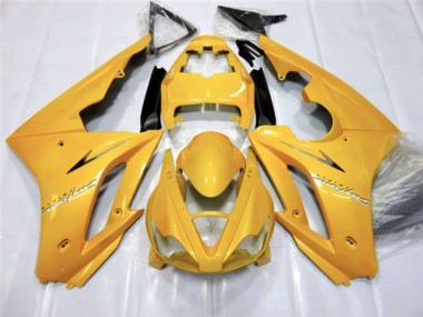 2006-2008 Pearl Yellow Triumph Daytona 675 Motorcycle Fairings