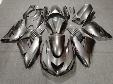 2006-2011 Silver Kawasaki ZX14R Motorcycle Fairings