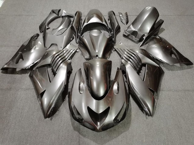 2006-2011 Silver Kawasaki ZX14R Motorcycle Fairings