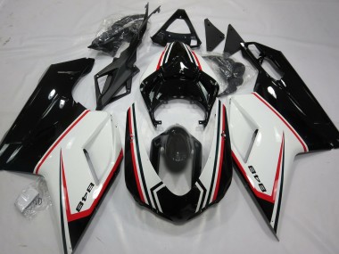 2007-2014 848 TriColor Ducati Ducati 848 1098 1198 Motorcycle Fairings