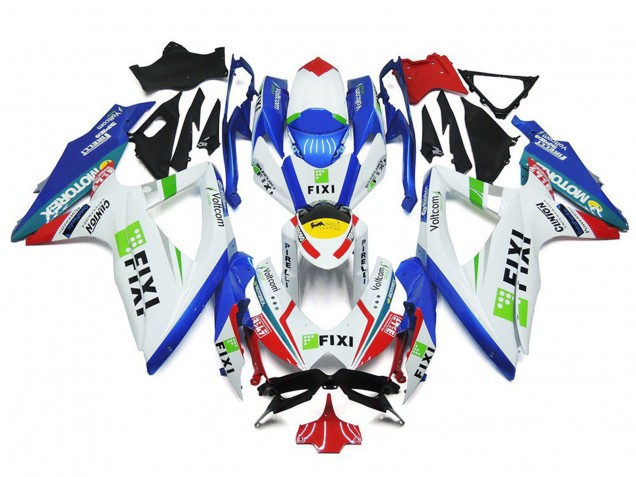 2008-2010 FIXI Custom Suzuki GSXR 600-750 Motorcycle Fairings