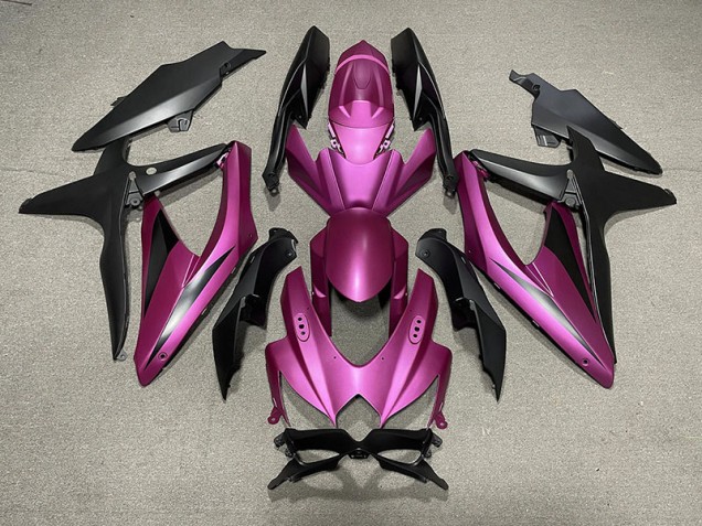 2008-2010 Matte Pink No R Suzuki GSXR 600-750 Motorcycle Fairings